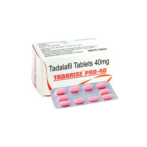 Tadarise Pro 40mg (Tadalafil) – Sublingual Tablets